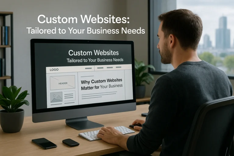 Custom Websites: Tailored to Your Business Needs