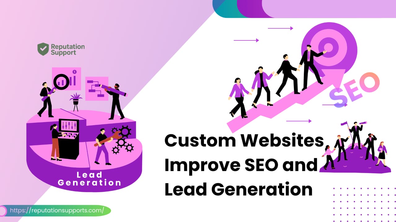 Custom Websites Improve SEO and Lead Generation with Reputation Supports