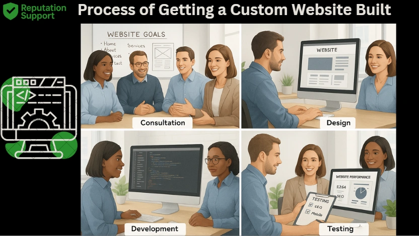 The Process of Getting a Custom Website Built