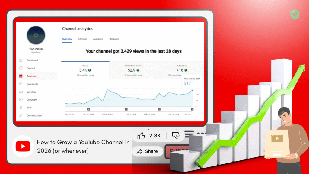 How to Grow a YouTube Channel in 2026 (or whenever)