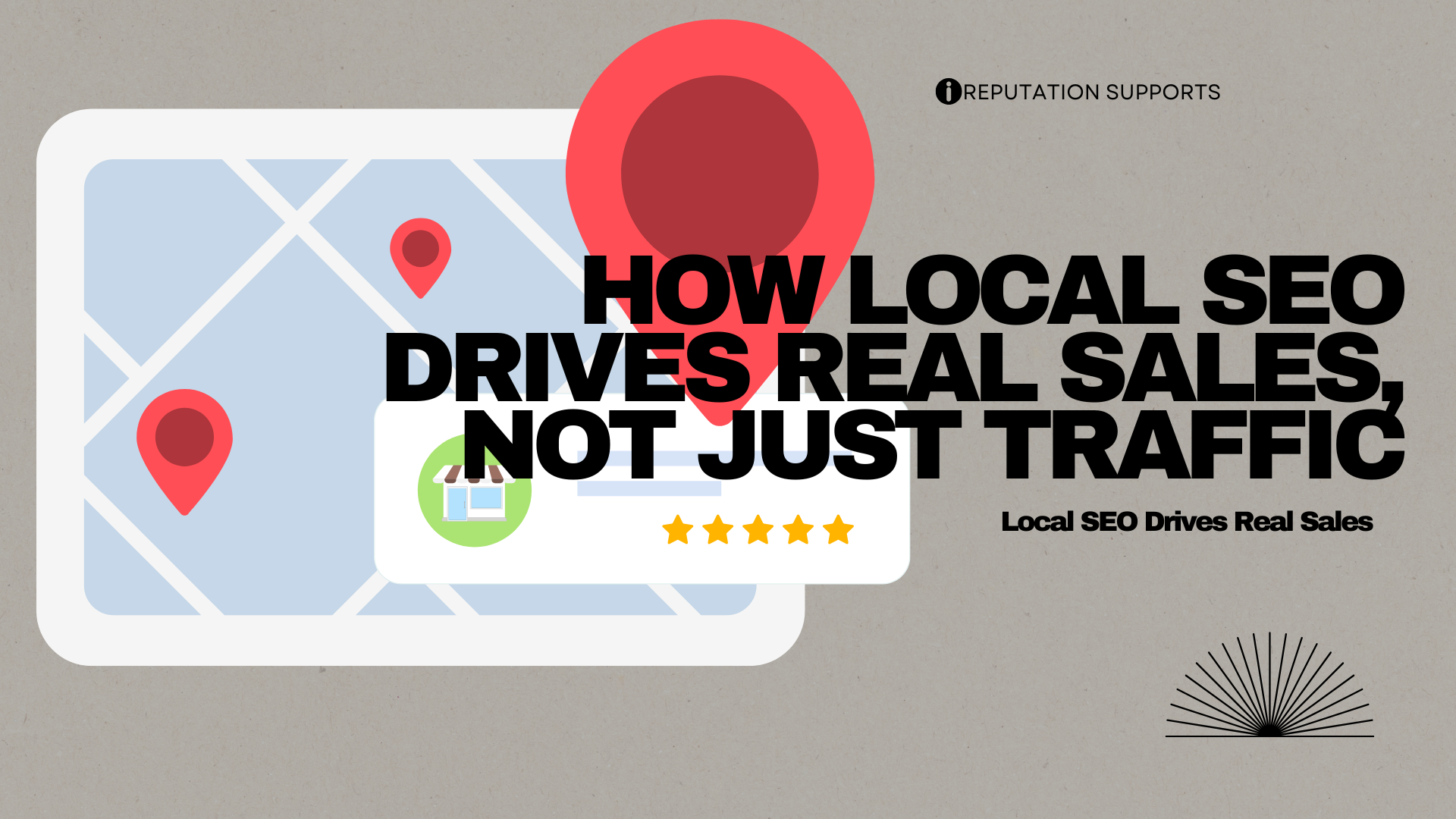 Local SEO Drives Real Sales