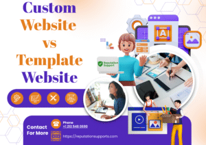 Custom Website or a Template Website